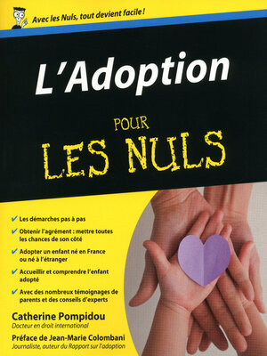 cover image of Adoption Pour les nuls (L')